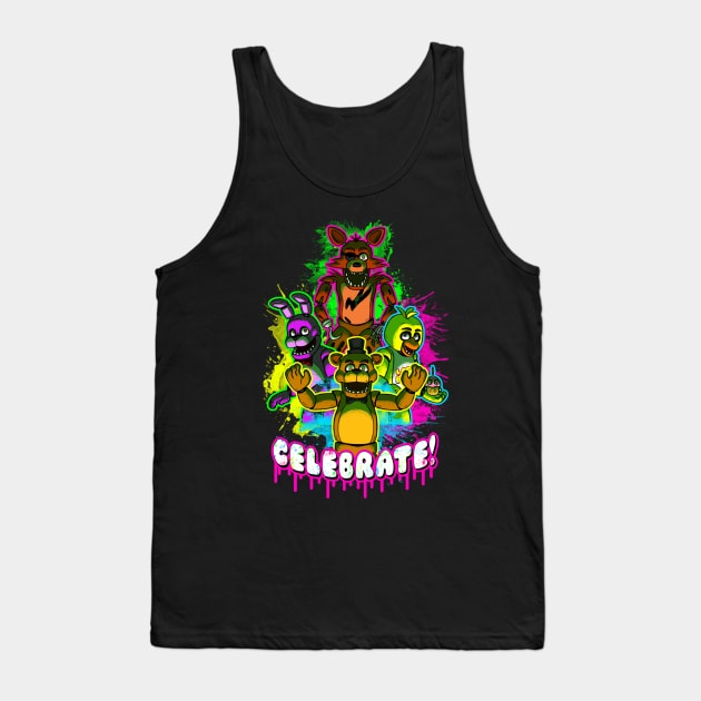 Celebrate! Tank Top by Red_Flare_Art